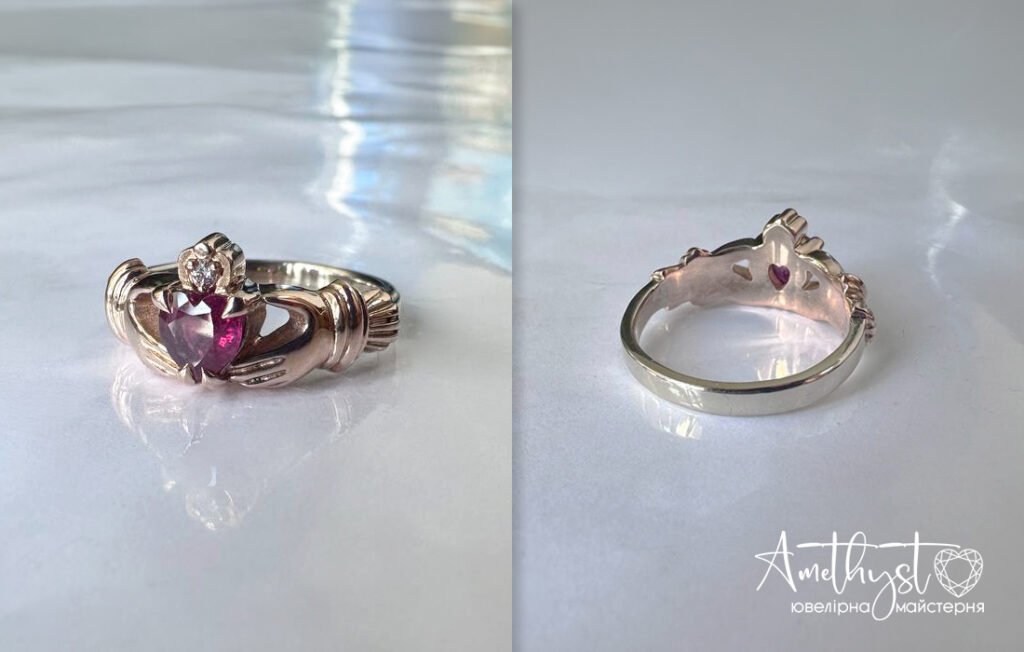 Складне зменшення золотої каблучки в Києві